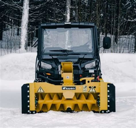 Rammy snowblower.  Manufactured in Finland .  The This @hondaukatv TRX52...