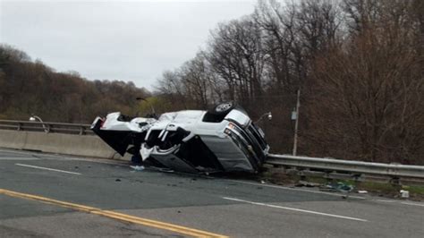 Ramp reopened after 11 vehicle crash