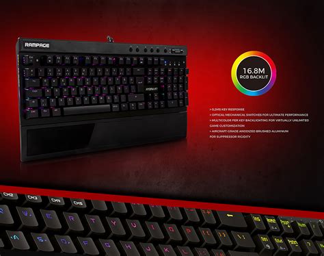 Rampage Hydra R7 USB Full RGB Backlight Optical Croatia.