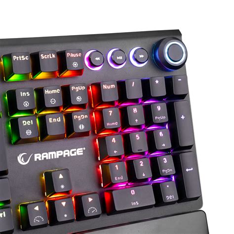 Rampage KB-R92 THUNDER Siyah USB Bilek.