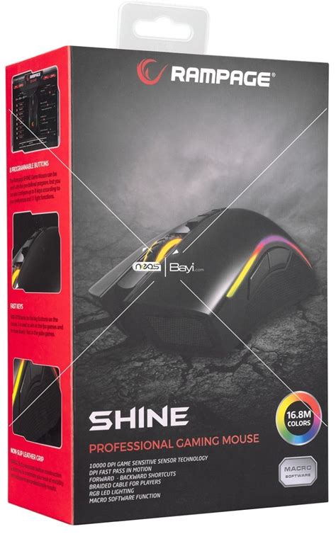 Rampage Shine SMX-R15 Mouse ve Rampage MP-12 Mouse.