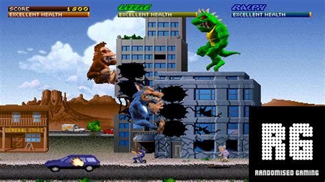 Rampage the game. In every Rampage game, George, along with Lizzie and Ralph, are … 