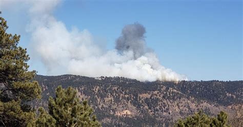 Rampart fire west of Colorado Springs smoldering but mostly under control