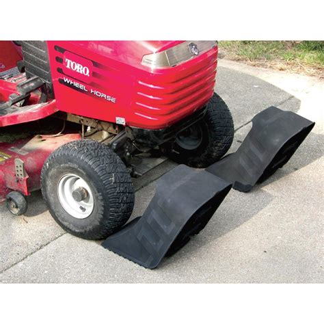 A simple ramp will need to get made for getting the riding mower into the shed. 2. Lawn Mower Storage using a DIY Electric Garage Lift. Here's another borderline-genius lawn mower storage idea. A lawn mower storage hoist! Storage hoists are perfect for storing lawnmowers, outdoor equipment, and gardening tools.
