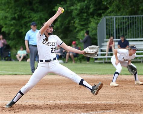 Ramsey softball. Annalyce Papo-Ramsey (8) UTL - 2017: Appeared in 4 games, starting one ... earned varsity letters in both softball and volleyball … earned academic honors in ... 