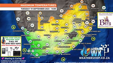 Ramsgate Beach Weather / South Africa / 7-day forecast & current ...