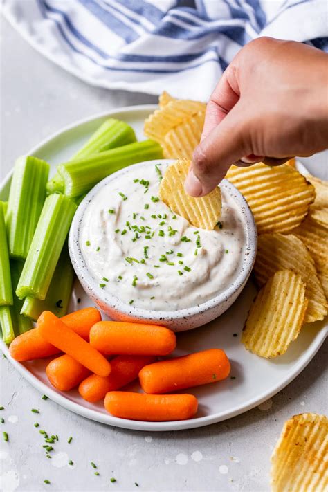 Ranch greek yogurt. What are we dipping into the Greek Yogurt Ranch? What should you serve with this tasty ranch dip? Here are some of my favorite ways to enjoy it: As a dip for your favorite veggies. … 