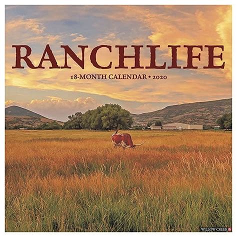 Full Download Ranchlife 2020 Wall Calendar By Willow Creek Press