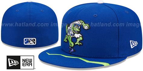 Rancho Cucamonga Quakes MILB MARVEL DEFENDERS Royal Fitted Hat