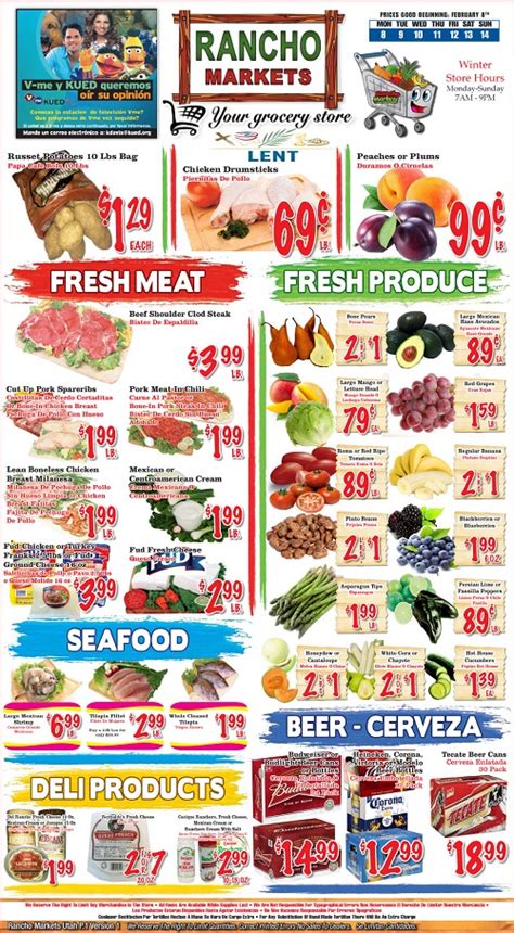 Rancho market ad ogden. Rancho Markets Weekly Ad May 14 to May 20 2024. ⭐ Browse this week’s Rancho Markets Weekly Ad. See Rancho Markets weekly deals and digital coupons. Also you can browse next week’s Rancho Markets Ad preview. You can see the latest Ads of your favorite stores on your favorites page.>>>. 