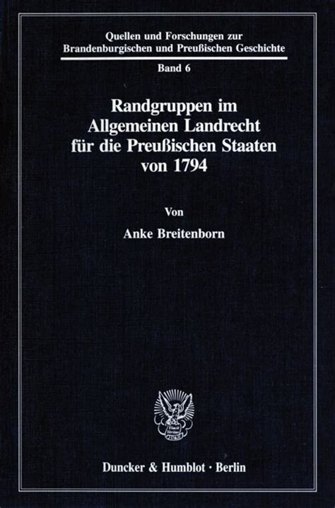 Randgruppen im allgemeinen landrecht für die preussischen staaten von 1794. - Kawasaki zx12r ninja 2000 2006 manuale d'officina riparazione manuale.