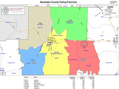 Randolph County: County Council