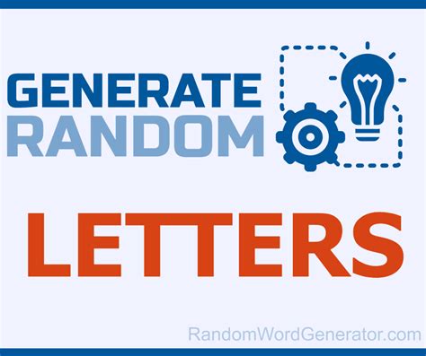 Random Alphabet Generator Random Letters from a to z