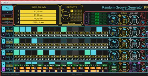 Random Groove Generator Pro An Advanced Sequencer For Max For Live Synthtopia