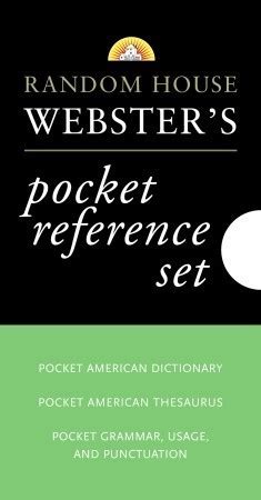 Random House Webster's Pocket Reference Boxed Set, 2nd Edition