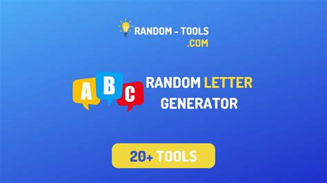 Random Letter Generator Make Words with These Letters