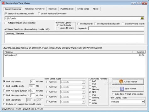 Random MixTape Maker for Windows