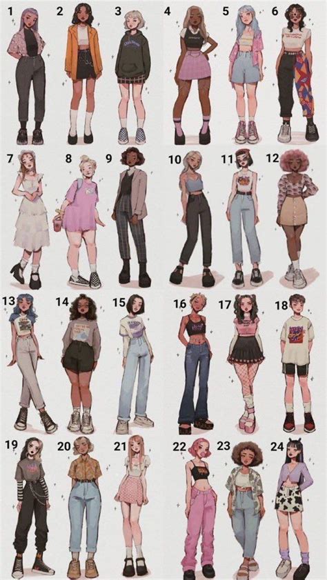 Random Outfit Generator For Drawing Article Collection