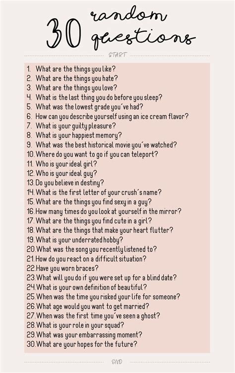Random Questions About Business