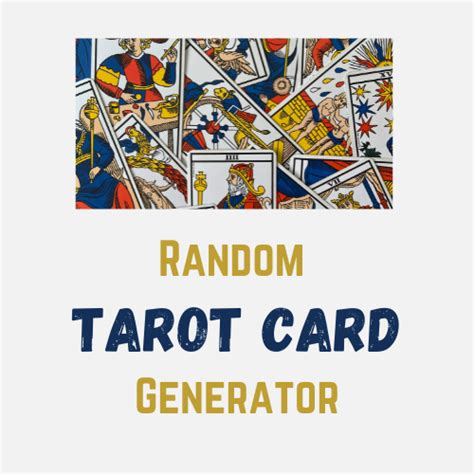 Random Tarot Card Generator.