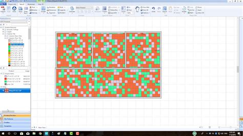Random Tile Patterns by Measure Square 8 YouTube