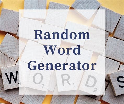Random Word Generator