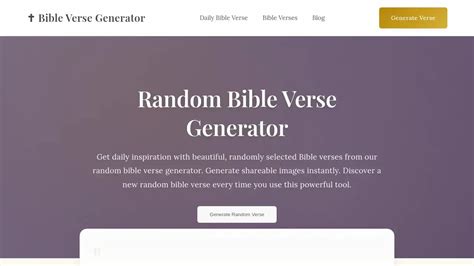 Random bible character generator.  You can generate verses as discussion...
