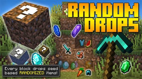 Random drops datapack. 19.  - Download the Minecraft Data Pack Random Drops by CromiC...