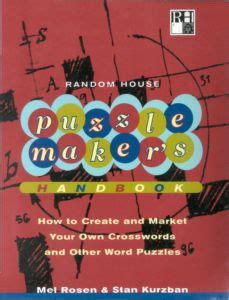 Random house puzzlemaker s handbook rh crosswords. - Sony cd mavica mvc cd500 manual.