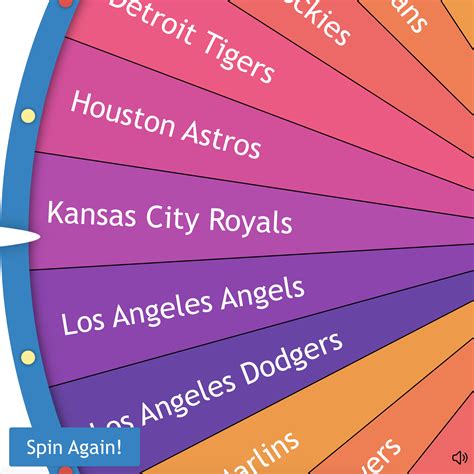 MLB Teams Wheel. Share Share by Sz1225. Show More. Edit Content. Embed ... Edit Content. Embed Like. More. Leaderboard. Random wheel is an open-ended template. It ... . 