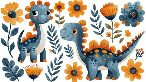 Random pictures generator.  Create cute cartoon dinos, realistic paleoar...