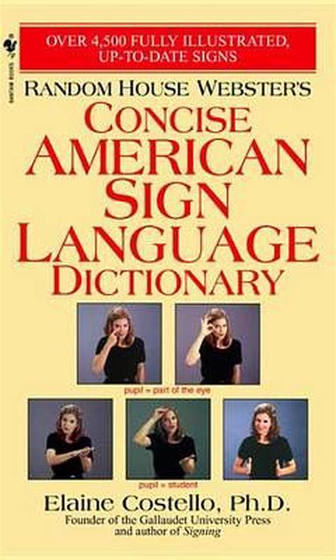 Full Download Random House Websters American Sign Language Dictionary By Elaine Costello