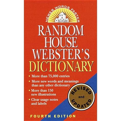 Full Download Random House Websters Dictionary Revised Edition By Various