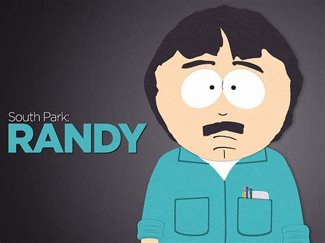 Randy south park. Oct 8, 2014 · South Park. Episodes & Videos. About. South Park. I AM Lorde. Season 18 E 3 • 10/08/2014. Randy finally reveals his big secret... that he IS Lorde. Randy then shows Stan how the music is made. More. 