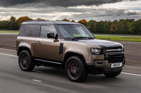 Land Rover Defender (2023) review. Published:07 May 2023. At a glance. Handling 4 out of 5. Performance 4 out of 5. Usability 5 out of 5. Feelgood factor 5 out of 5. CAR's Rating 5 out of 5. Car .... 