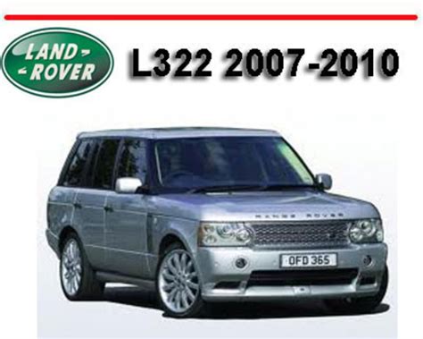 Range rover l322 2007 repair service manual. - Crossing the river with dogs solutions manual.