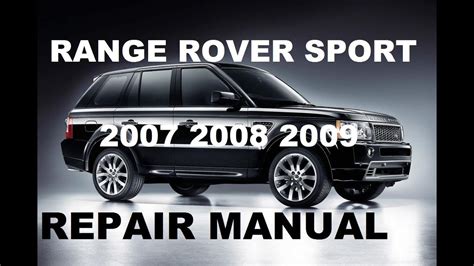 Range rover sport supercharged work shop manual. - Radio shack noaa wetterradio handbuch 12 251.