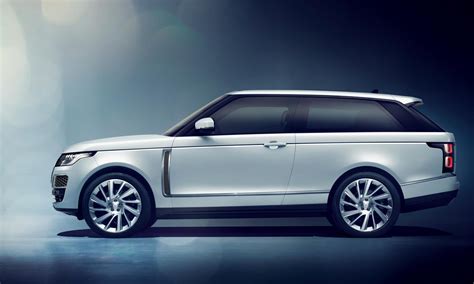 Land Rover unveiled the Range Rover SV Coupe at the 2018 Geneva Motor Show. As the name and the pictures suggest, it's basically a Range Rover but without the two rear doors. Heck, the wheelbase .... 