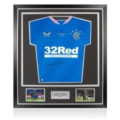 Rangers F.C. Signed Shirts - Genuinely Hand Signed By Rangers …