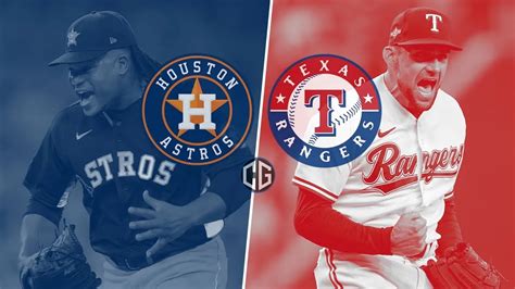 Rangers vs. astros. Oct 15, 2023 · Astros vs. Rangers: ALCS Game 1 time, TV channel. Game 1 of the American League Championship Series between the Houston Astros and Texas Rangers is scheduled to begin at 8:15 p.m., airing on Fox. 