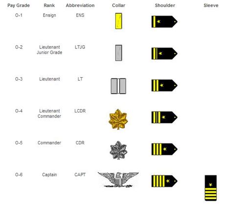 Rank below captain navy. Army: * For rank and precedence within the Army, specialist ranks immediately below corporal. Among the services, however, rank and precedence are determined by paygrade. Navy / Coast Guard: * A ... 