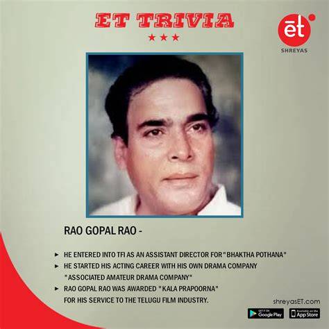 Rao Gopal Rao - Wikiwand