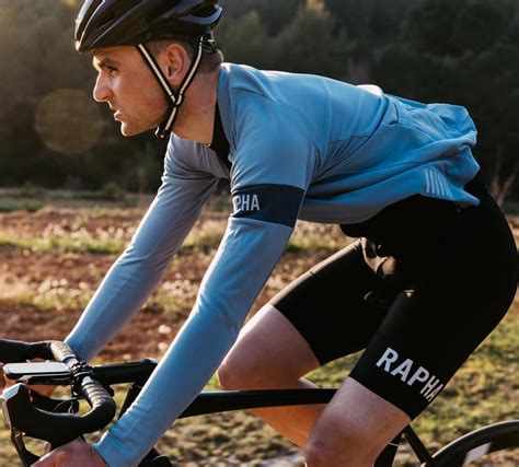 Rapha. Rapha's guide to summer riding - Men's. The best cycling jerseys in the world. Attention to detail and design innovation combine to enhance every ride. Read our layering guide→. 
