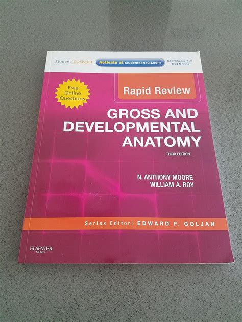 Read Online Rapid Review Gross And Developmental Anatomy With Student Consult Online Access By N Moore