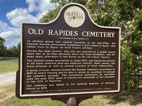 Rapides Cemetery - Pineville, LA (Address) - County Office