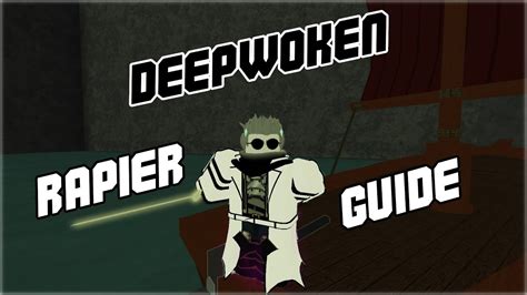 Rapier deepwoken. Learn how to create the best lightning build in Deepwoken, a Roblox game with magic and adventure. Watch the video and see the results. 