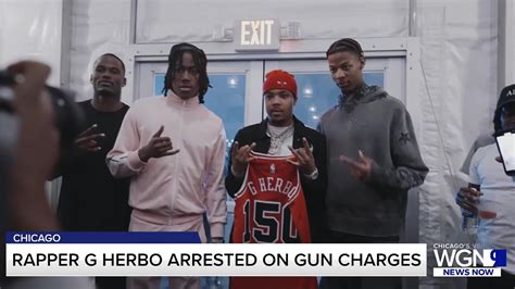 Rapper G Herbo arrested in Chicago on gun charges: reports