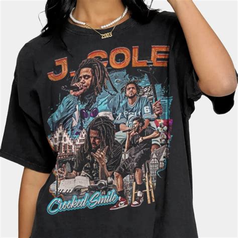 Rapper J.cole Unisex T-shirt J.cole Vintage Sweatshirt Hip - Etsy