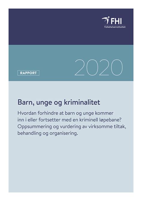 Rapport om 103 unges kriminalitet i lyngby. - Guida informatica forense e indagini 4a edizione.