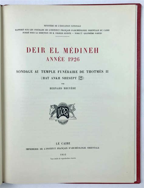Rapport sur les fouilles de deir el médineh (1927). - Craftsman rotary lawn mower 944 repair manual.